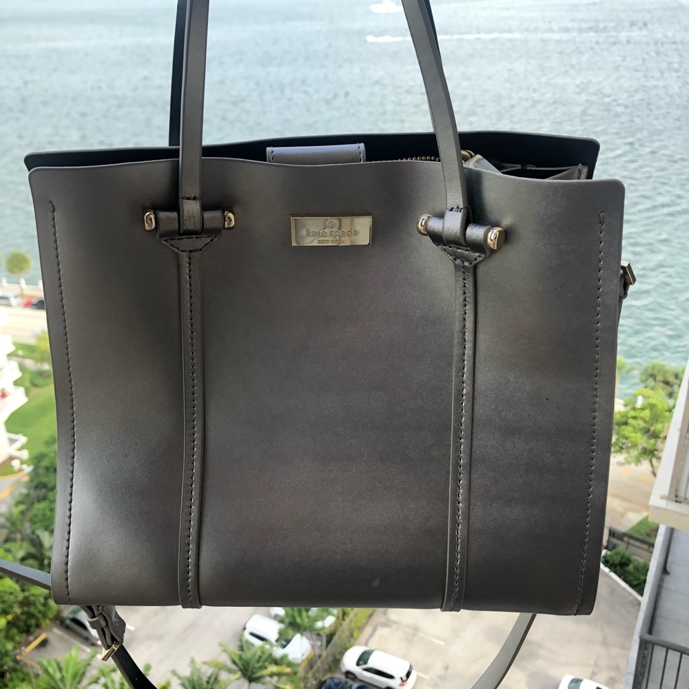 Kate Spade Silver Crossbody Bag